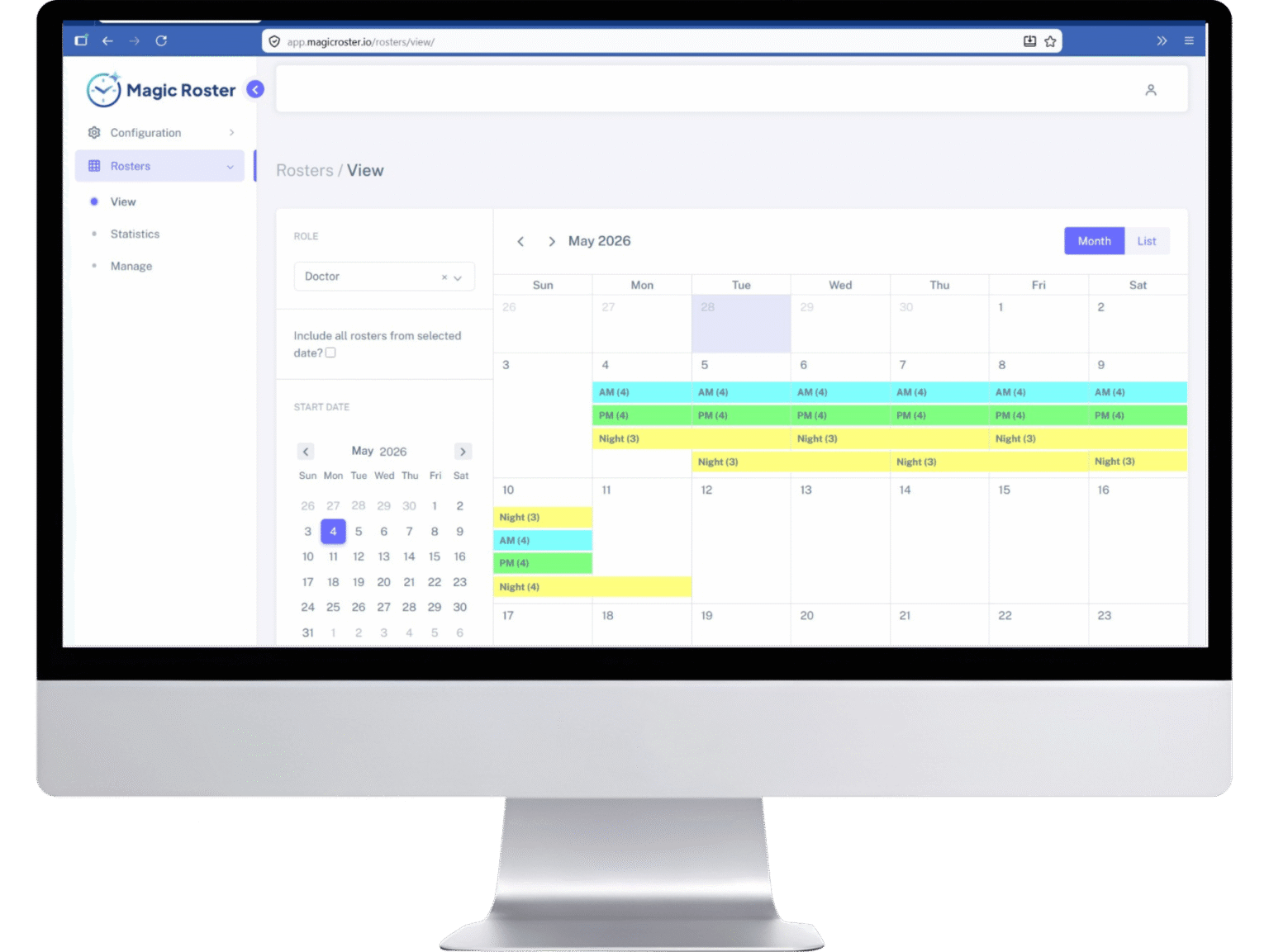 Magic Roster | Automated Workforce Scheduling Software